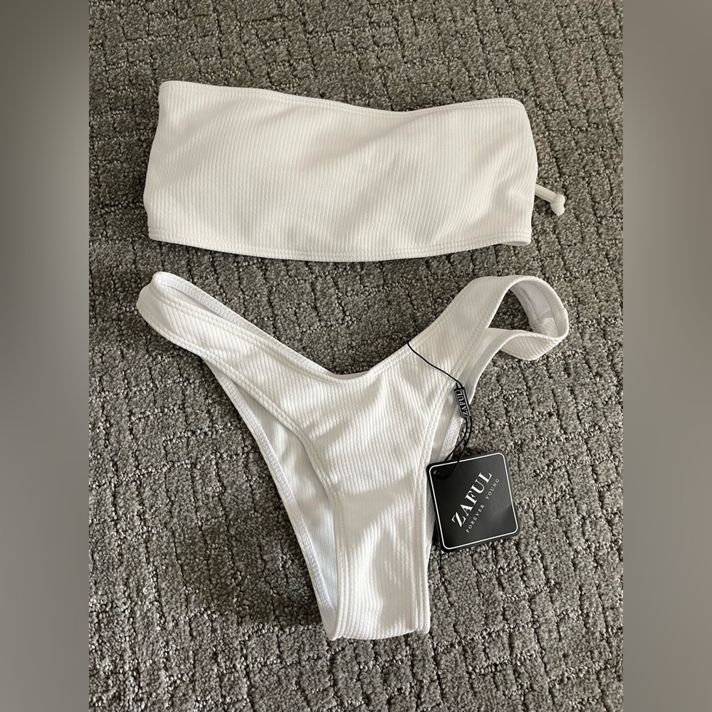 White bikini